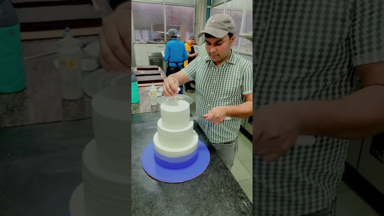 Three Tierd Anniversary Engagement Cake Decorating Idea!