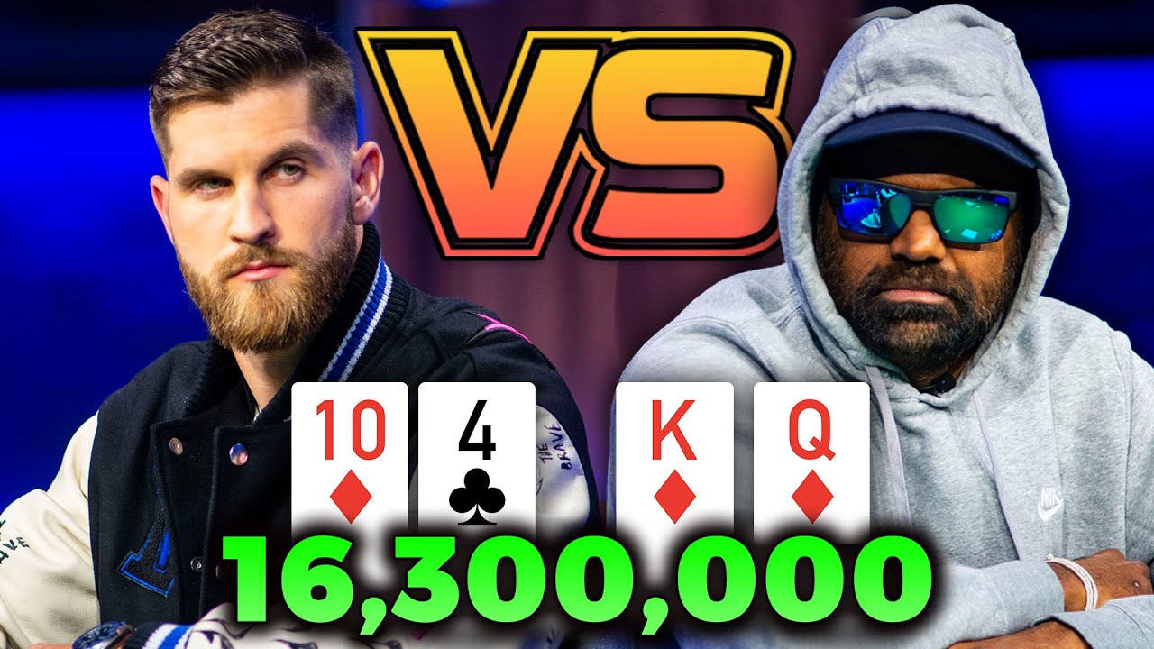 MASSIVE POT In High Stakes Poker Tournament