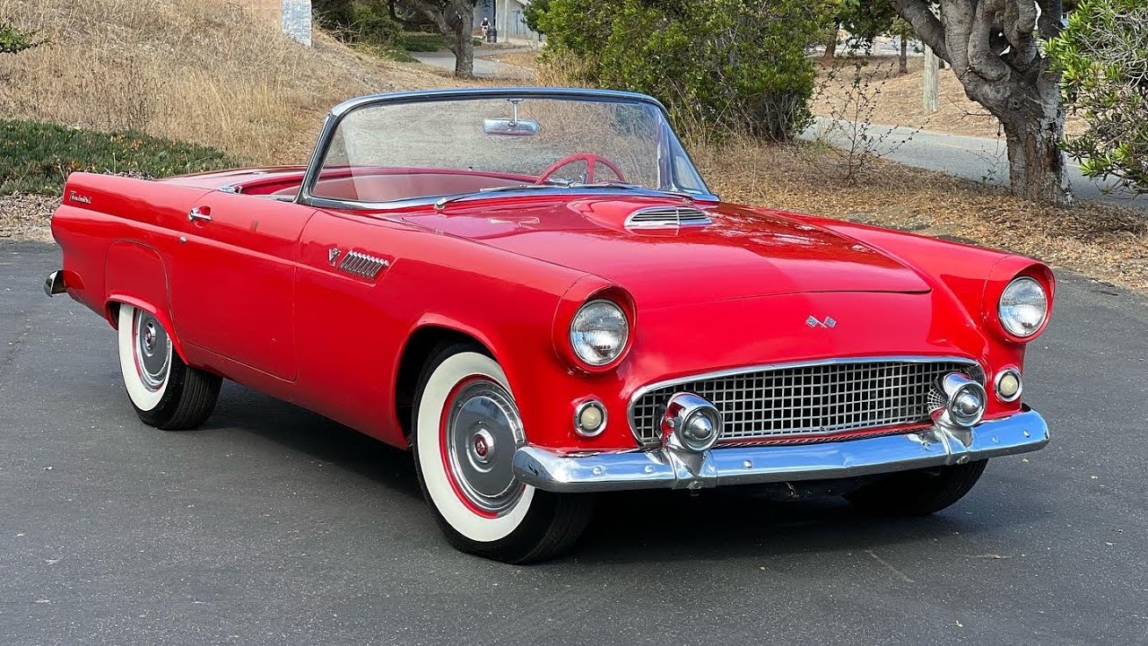 1955 Ford Thunderbird *RARE 3-SPEED MANUAL TRANSMISSION WITH OVERDRIVE AT DODI AUTO SALES