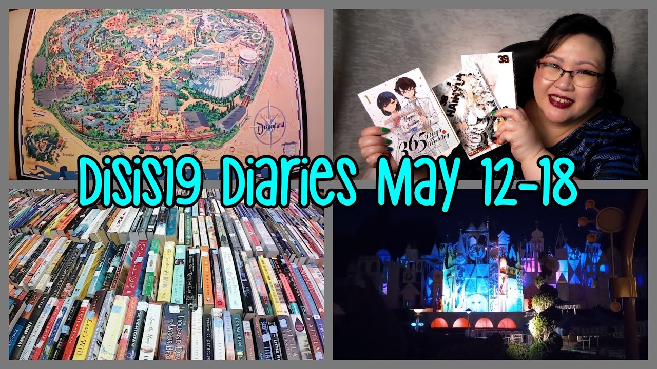 Disis19 Diaries: May 12-18 | 2024 - #MoodReadMay Wrap Up 2, Vacationing, and a Finished Object