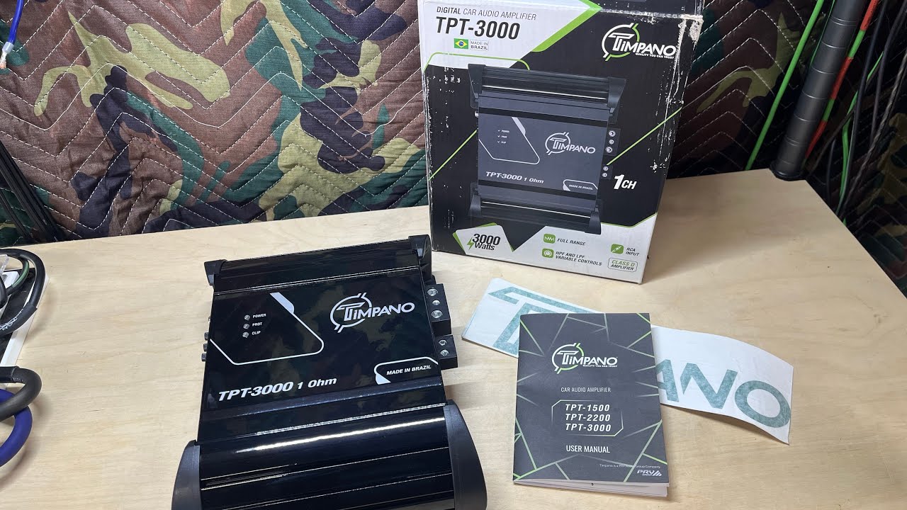 Timpano TPT-3000 Amp Dyno and Overview