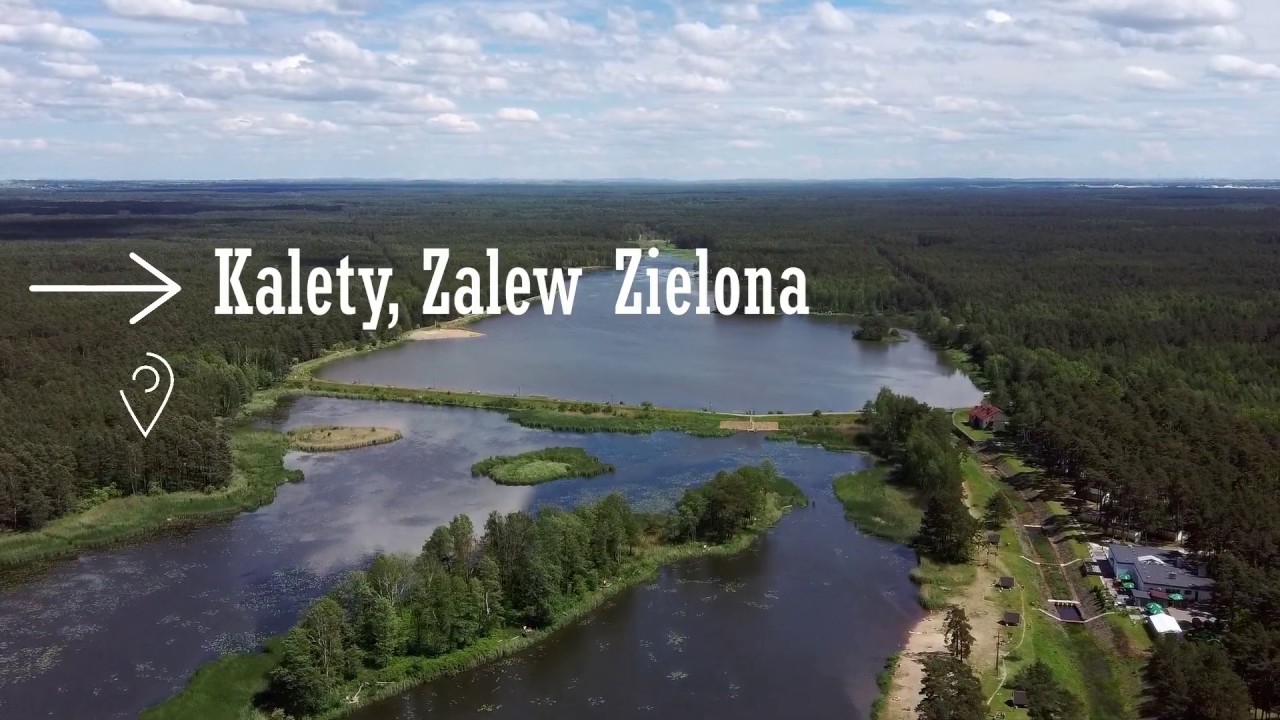 Wiatrak na wyspie i Kraina Traw - Zalew Zielona w Kaletach | Górny Śląsk