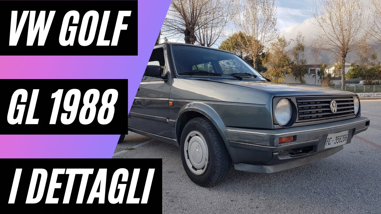 VW Golf MK2 Allestimento Gran Lusso - Perché è la MIGLIORE