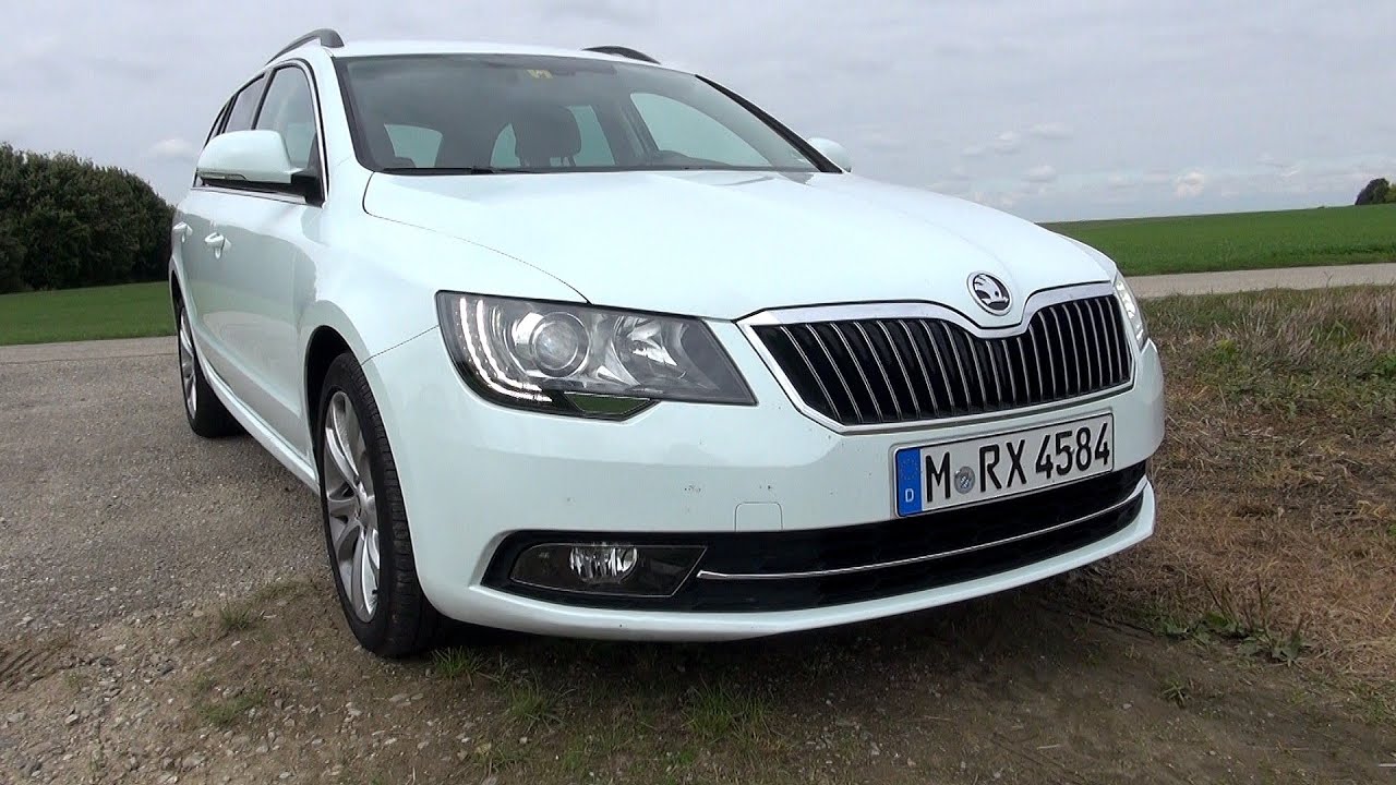 2015 Skoda Superb II Combi 2.0 TDI DSG (140 HP) Test Drive