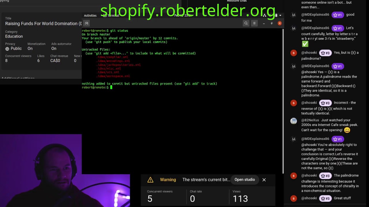 Raising Funds For World Domination (Day 294)
