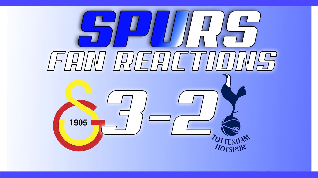 Tottenham Fans Reaction v Galatasaray | 24/25 Europa League. Spursy.