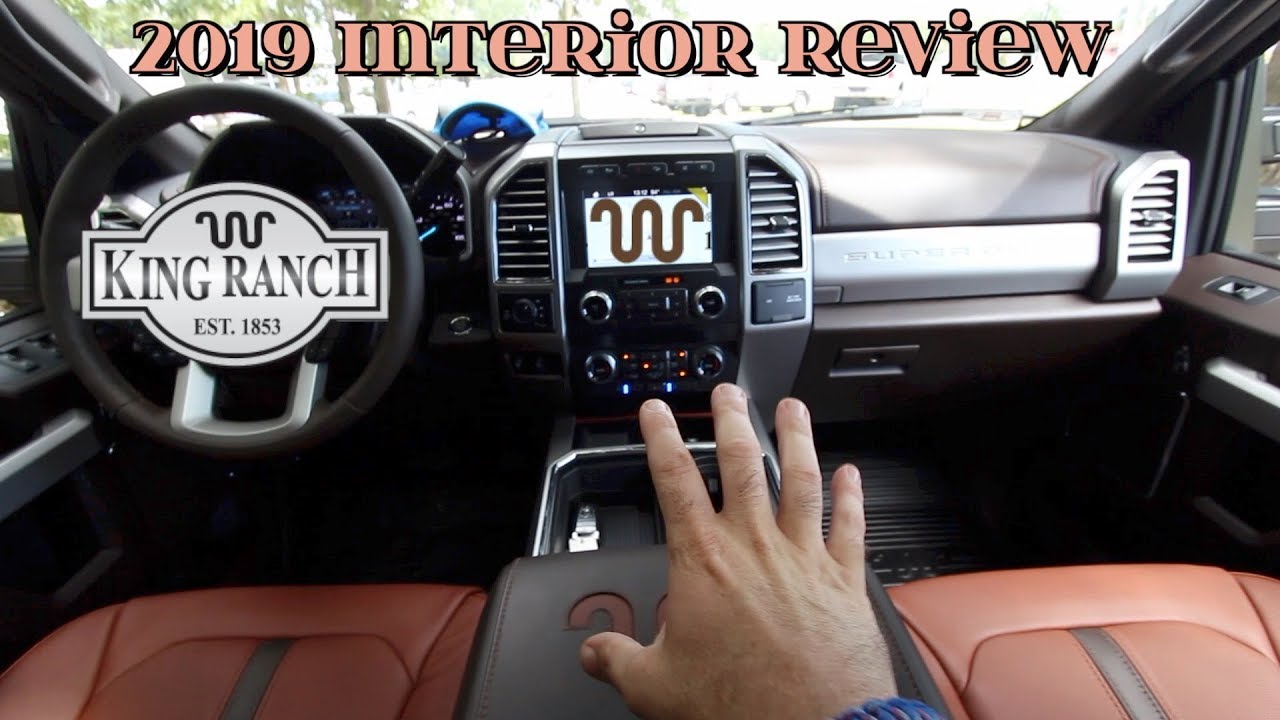 Супер подробный обзор интерьера | FORD F-250 KING RANCH 2019 &mdash; самый роскошный грузовик в Америке?