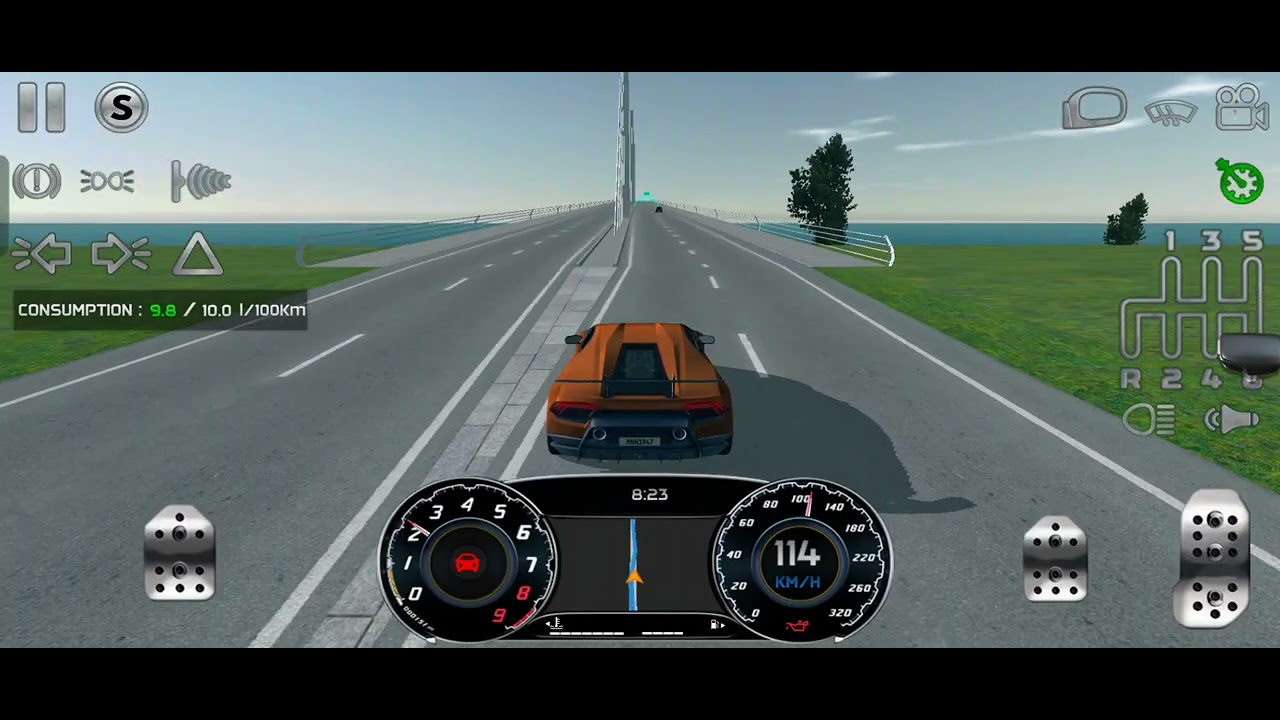 Lamborghini Huracan | ECO Driving | Real Driving Sim | GamePlay | HD