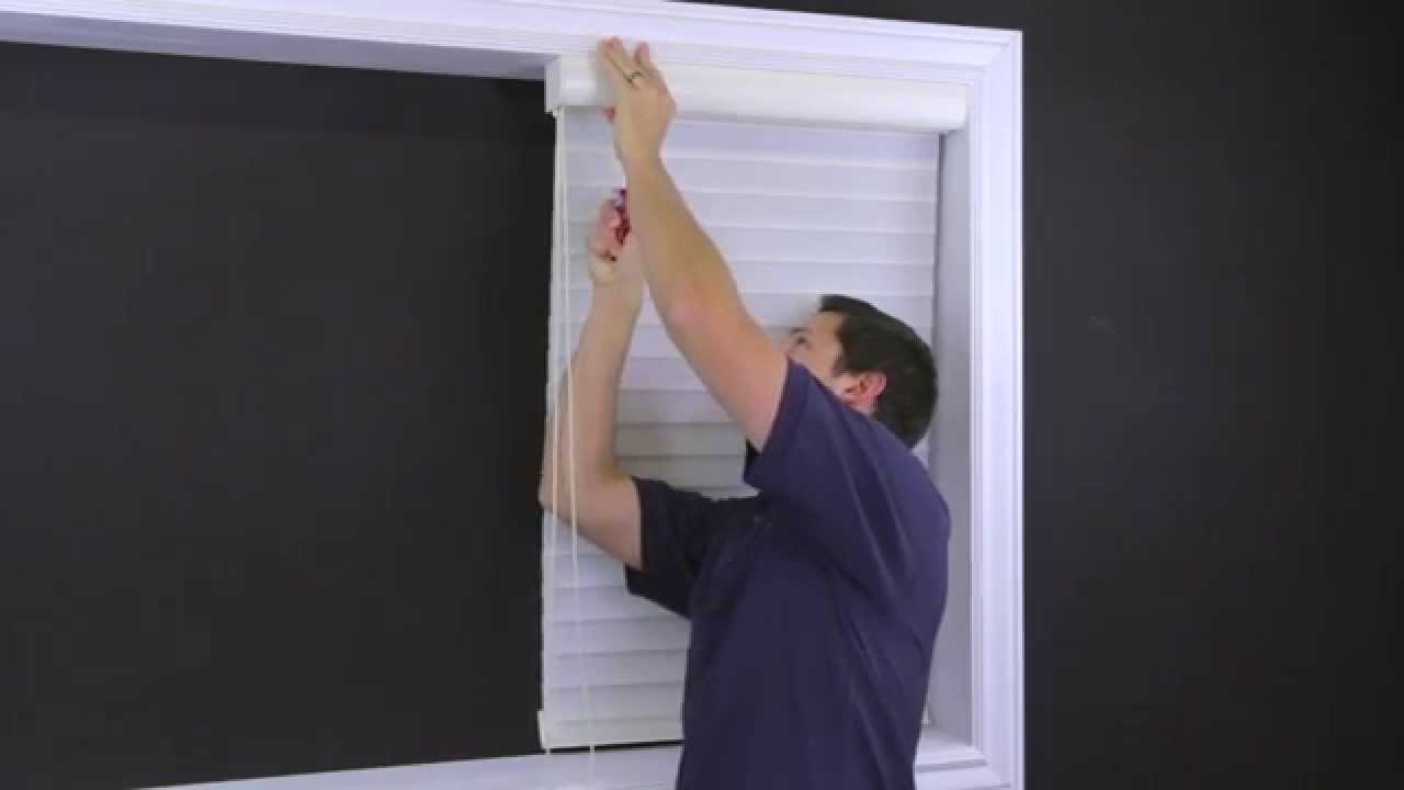 Как снять и поставить на место тент Hunter Douglas Silhouette Sheer Shade