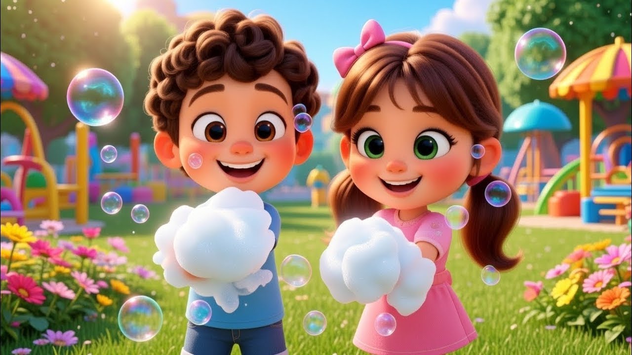 Händewaschen-Lied für Kinder 🫧🧼 | Sing & Wasch deine Hände! 🙌 🧽