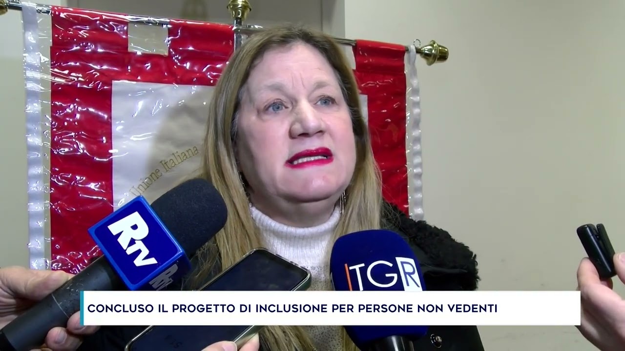 CONCLUSO IL PROGETTO DI INCLUSIONE PER PERSONE NON VEDENTI