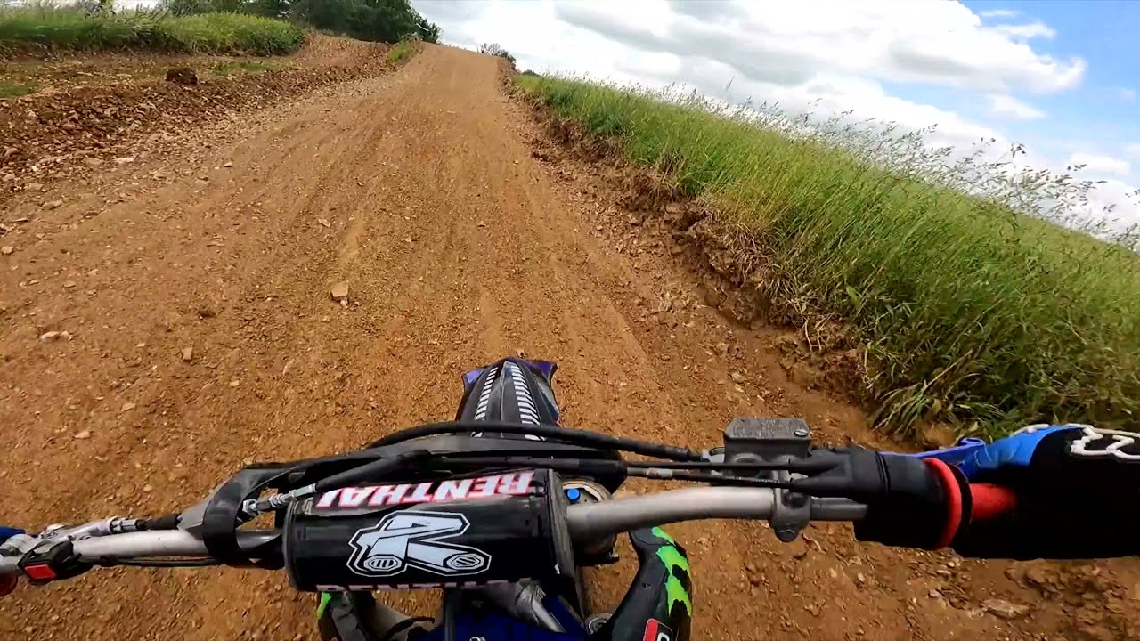 test GoPro 9 250yzf terrain de la Villaine a Thiembronne