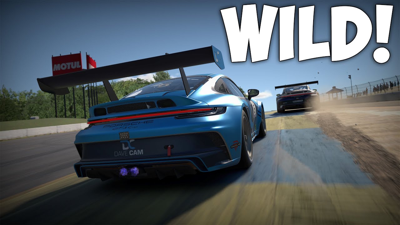 Top Split iRacing Porsche Cup на Road Atlanta!