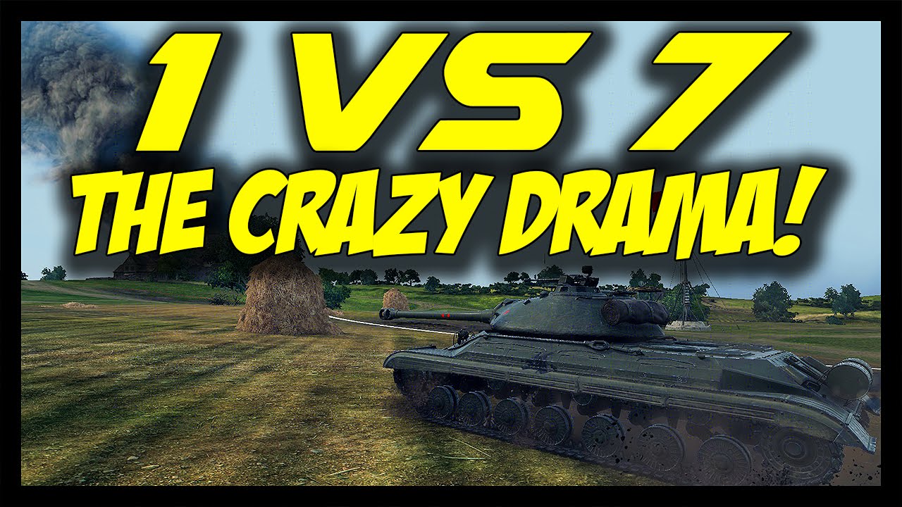 ► World of Tanks: IS-5 - 1vs7 Crazy Battle! - The Drama Is Real! - IS-5 (Object 730) Epic Gameplay
