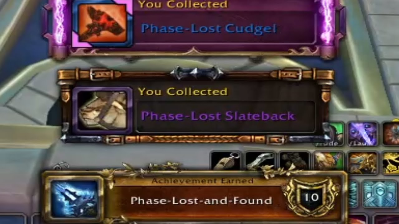 World of Warcraft Completing 'Phase-Lost-and-Found'