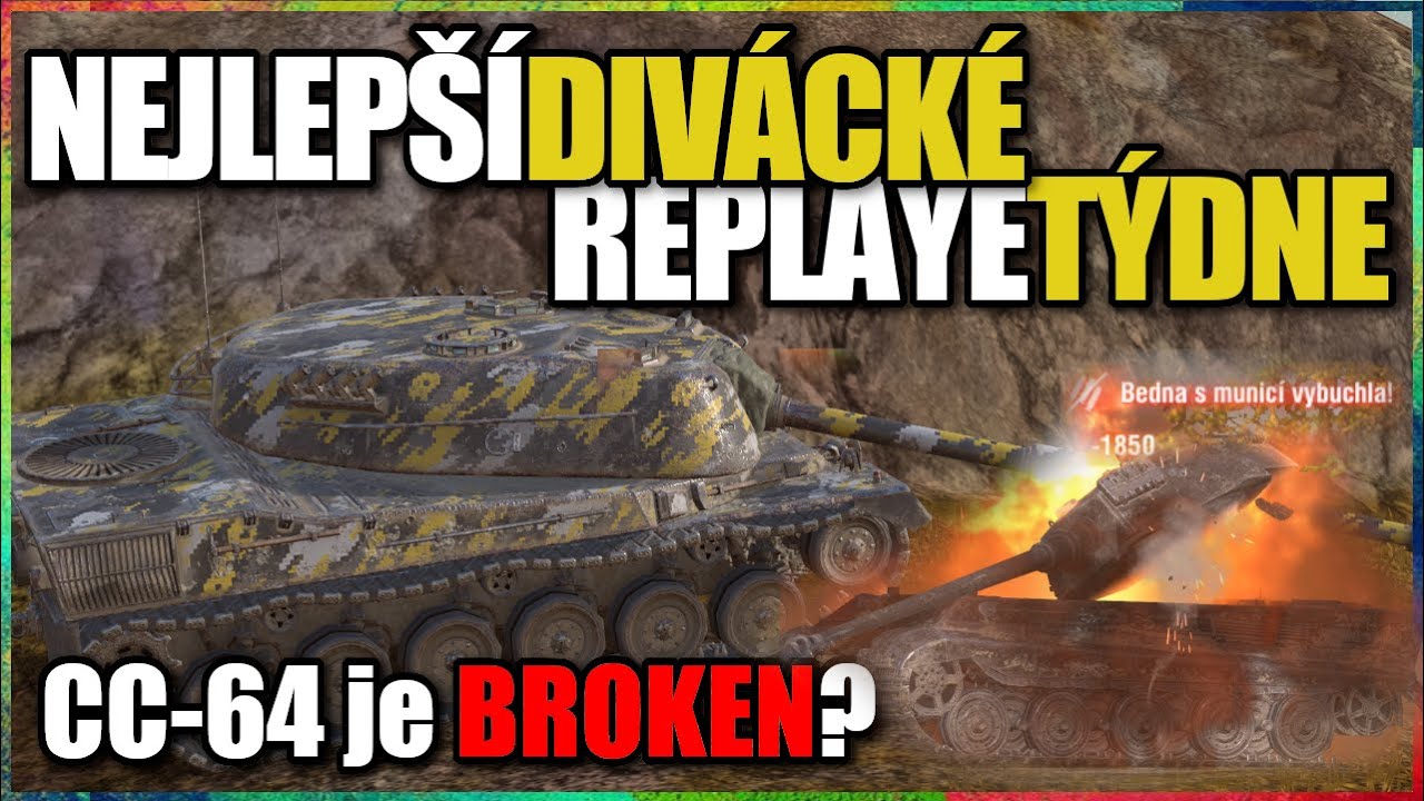 #NDRT - SMV CC-64 - NEJLEPŠÍ TANK z CELÉ LINIE? | WoT Blitz