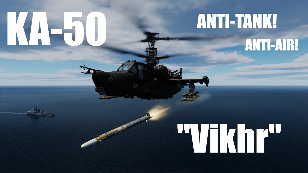 DCS: Ka-50 "Vikhr" ATGM Deployment