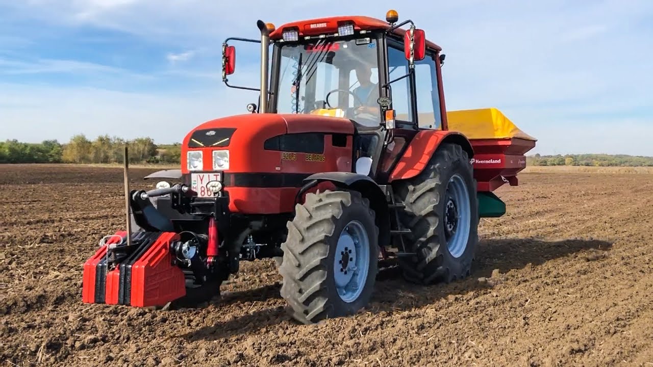 Belarus 920.3 + Kverneland | New Holland TG285 | Búza vetés 2019