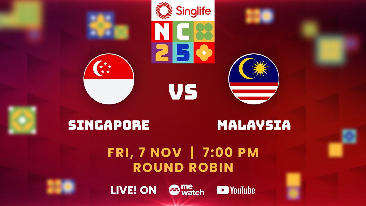 Singlife Nations Cup 2025 (Day 5): Singapore vs Malaysia