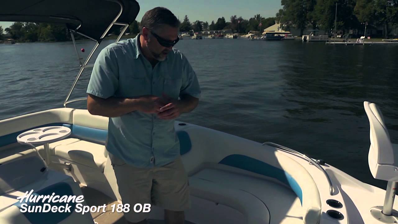 Hurricane SunDeck Sport 188 OB Product Walk-Through