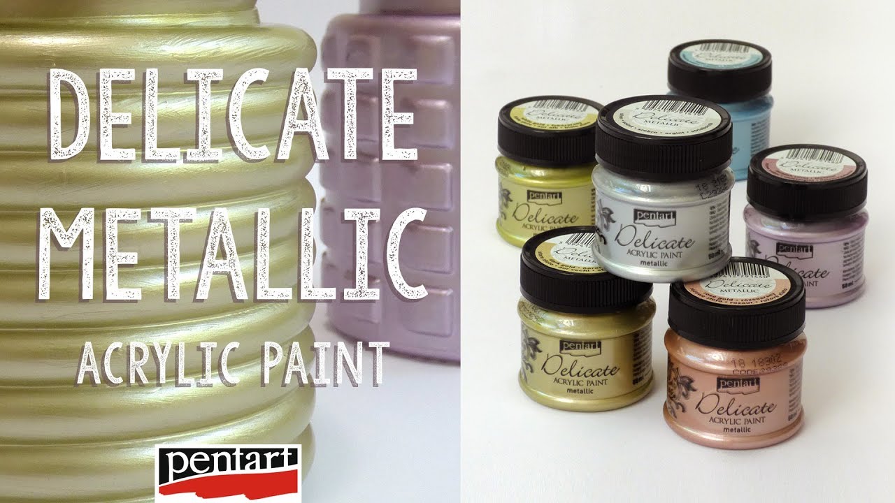 Delicate metál akrilfesték // Delicate metallic acrylic paint