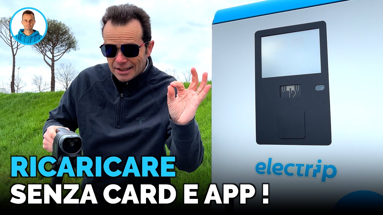 0,50 &euro;/kWh without CARD and APP! with AUTO CHARGE by Electrip