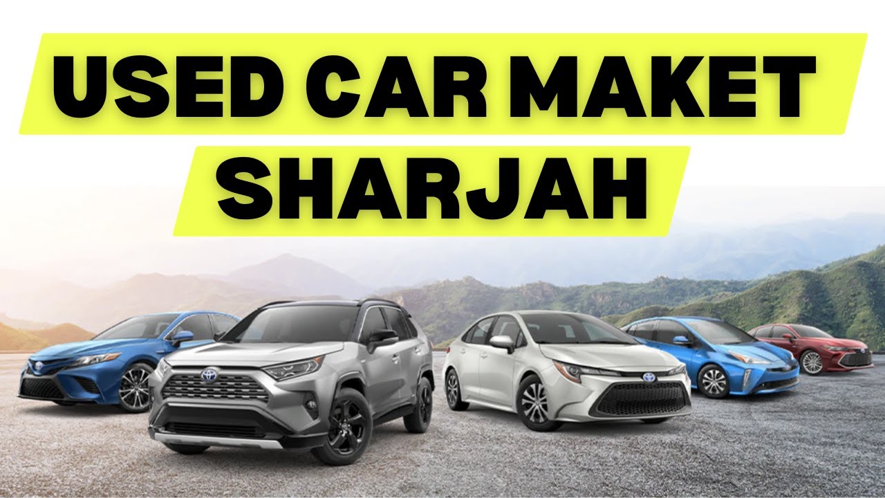 Sharjah Used Car Market - Driving Through Sharjah Used Car Market | Full Tour