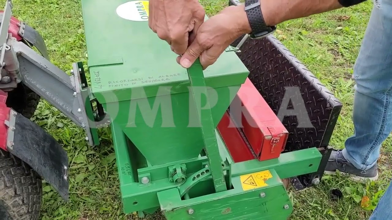 Seminatrice professionale per tappeti erbosi Sembdner