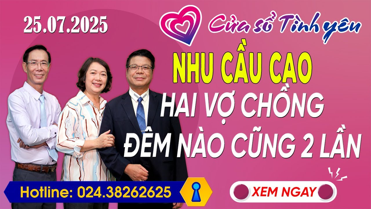 Nghe Cửa Sổ Tình Yêu Ngày 25/07/2025 | Tư Vấn Chuyên Thầm Kín | Đinh Đoàn, Hoàng Thúy Hải, Thành Văn
