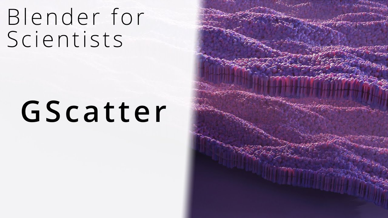 Blender for Scientists - Quick Scene Setups with GScatter