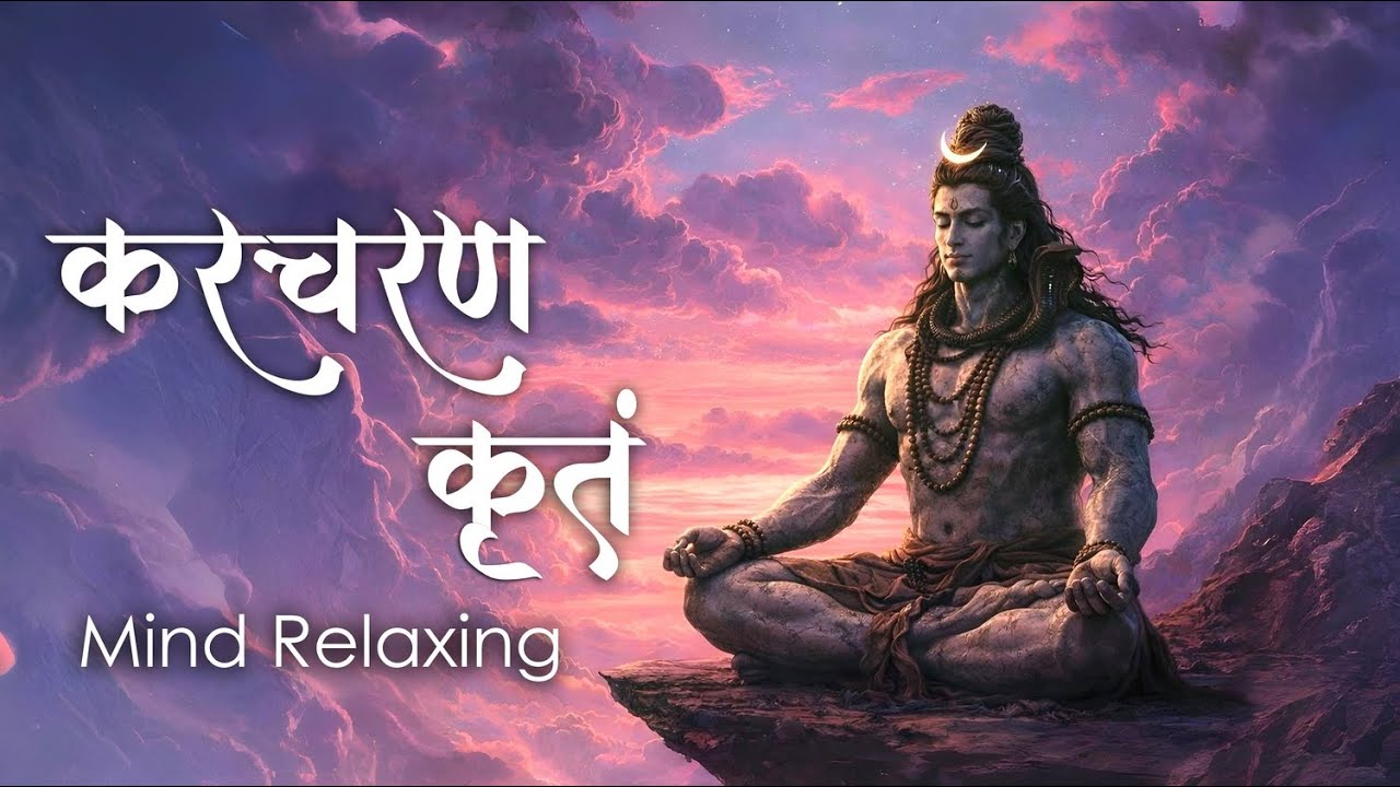 करचरण कृतं | Karacharan Kritam with lyrics | Lord Shiva Mantra | Mahadev Stuti | Choodamani