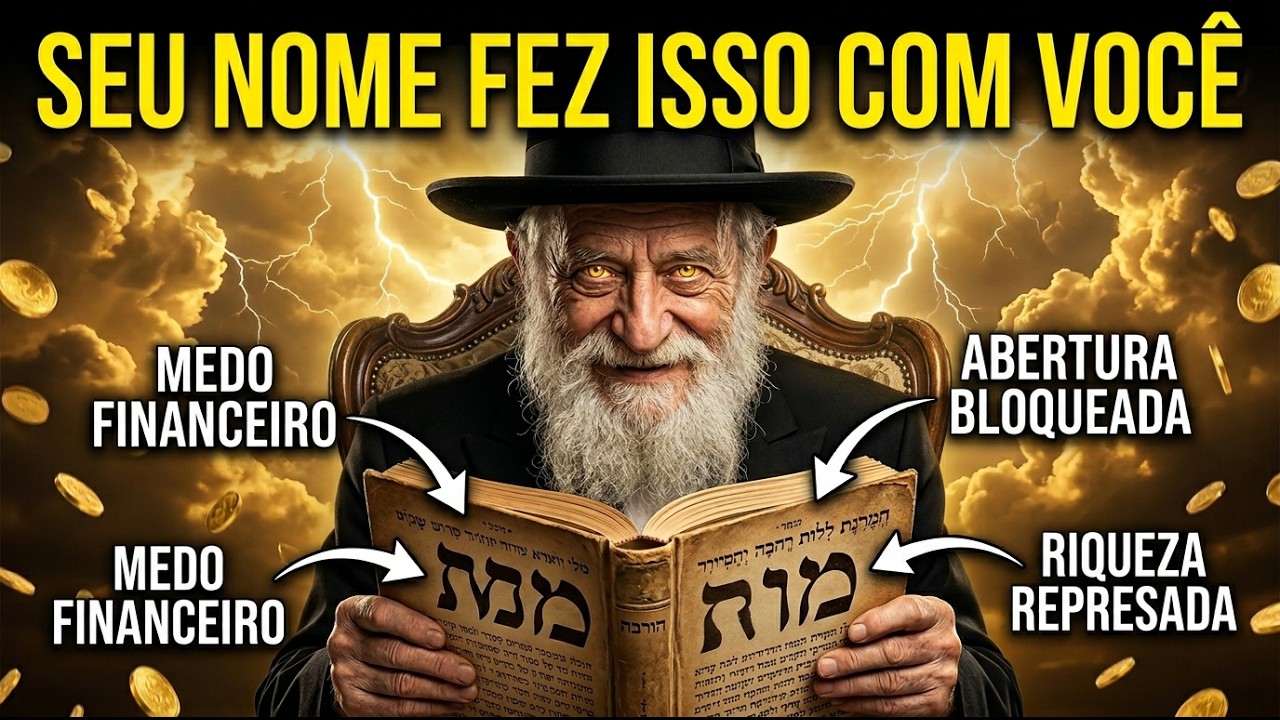 A Primeira Letra do Seu Nome Pode Estar Bloqueando Sua Prosperidade | Cabala Judaica