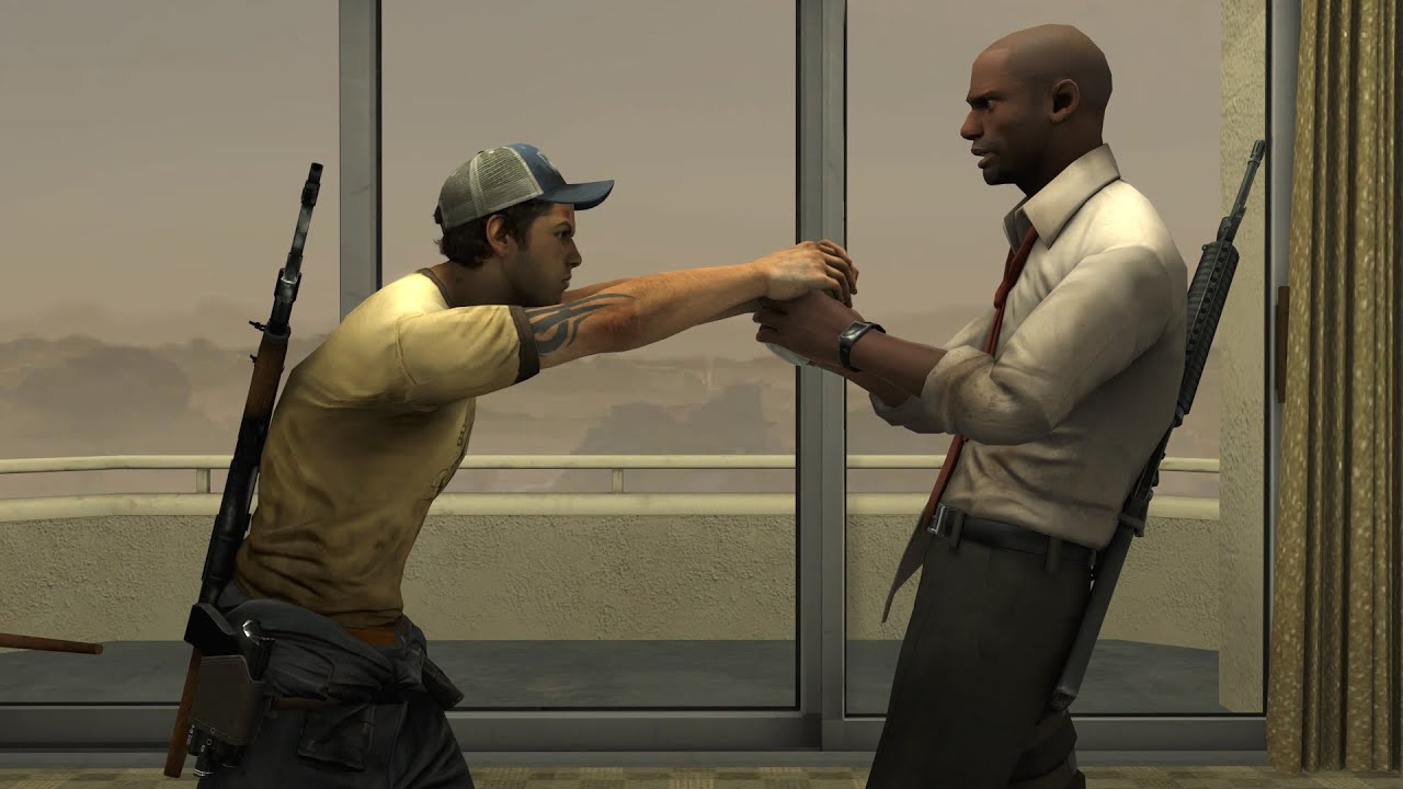 The Fight For Pills- English dubbing - Left 4 Dead 2 Animation [SFM]