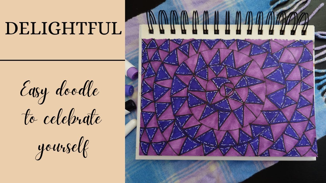 Delightful | Simple Doodle for Our Relaxing Weekend