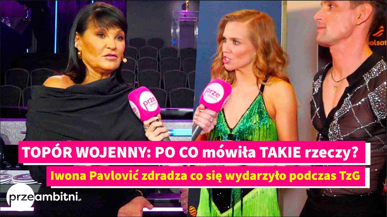 Iwona Pavlović: TOPÓR WOJENNY z Agnieszką Kaczorowską - PO CO mówiła TAKIE rzeczy? | TzG