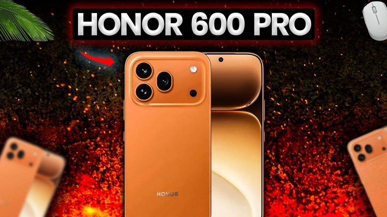 Honor 600 Pro FIRST LOOK 🔥 iPhone 17 Pro Clone? Full Leaks & Specs!