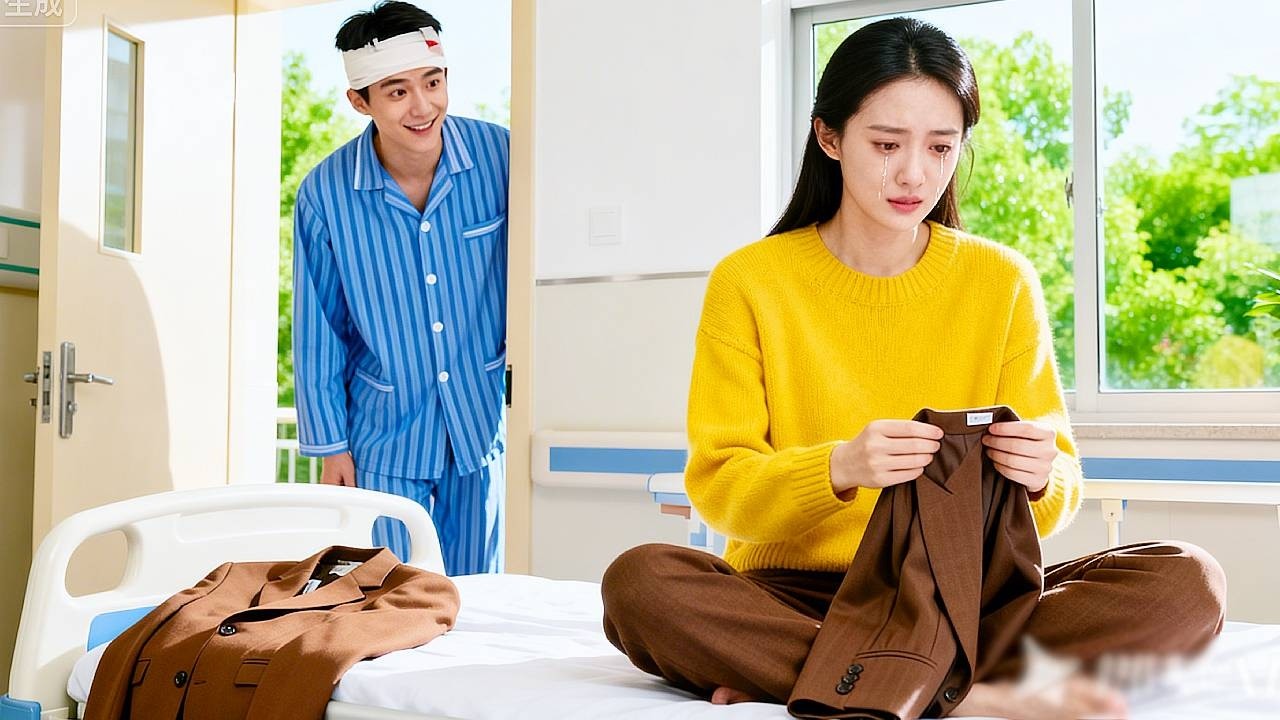 الفتاة المسكينة تظن أن الرئيس قد مات وتبكي على ملابسه، فهو يقف خلفها ويقع في حبها على الفور!