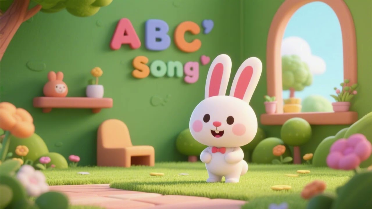 The ABC Bunny Song 🐰🔤 | Fun Alphabet Song for Kids