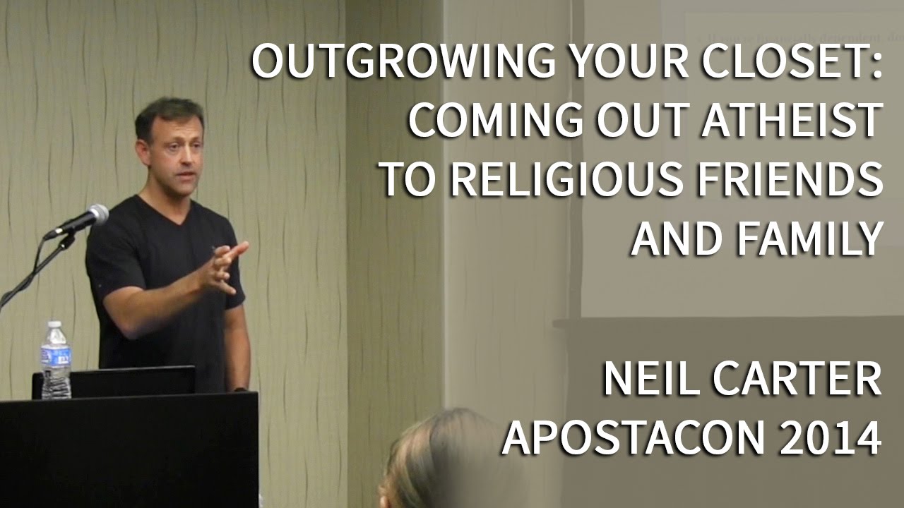 Outgrowing Your Closet: Coming out as an atheist to religious friends and family