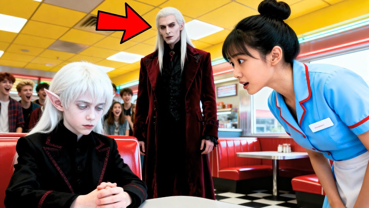 Tous Ont Ri Quand La Serveuse A Défendu Le Fils Handicapé Du Roi Vampire—Jusqu'à Ce Qu'Il Se Lève