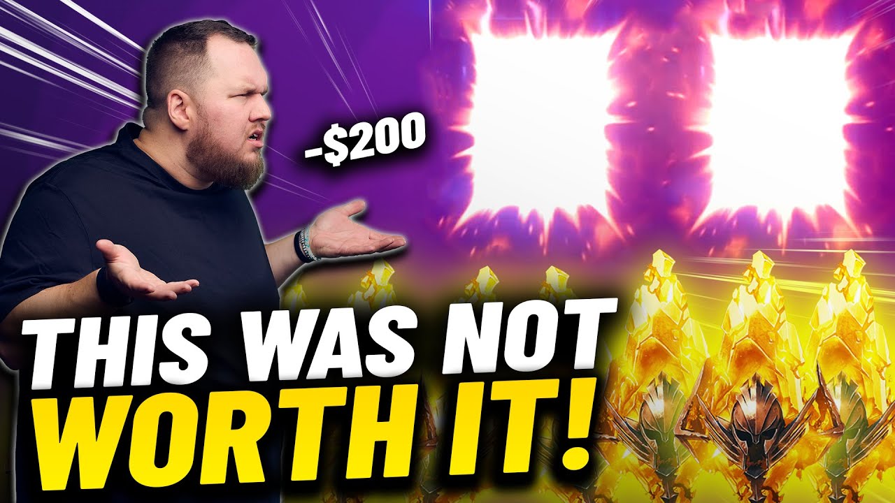 PULLING SACRED SHARDS Until I Hit A Double Legendary! (1+1 Event) - Raid Shadow Legends Opening