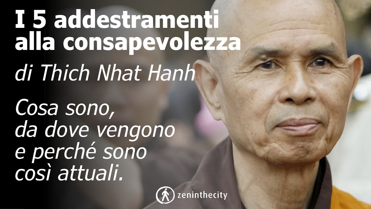I 5 addestramenti di Thich Nhat Hanh. Cosa sono, da dove vengono e perché sono così attuali
