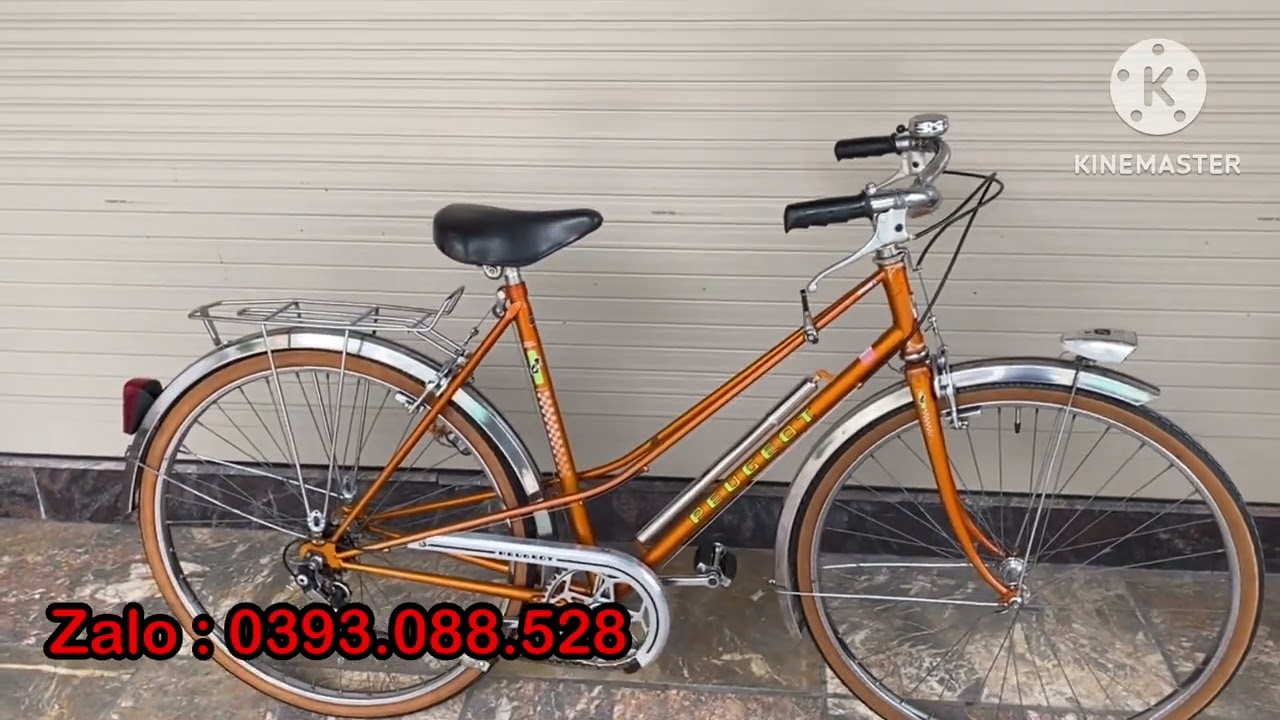 Xe Peugeot Pháp tem nổi da đồng cá vàng 1979 - 1980 Hàng nguyên Tây về || Xe cổ pháp màu cá vàng