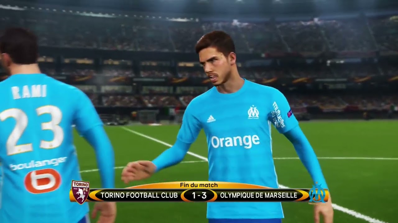 Master League PES 2018 : OM Torino (Europa League) + OM LOSC #pes