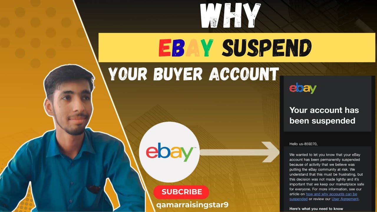 Why eBay Suspend Your Buyer Account | eBay Account Suspend | How to Create eBay Buyer Account