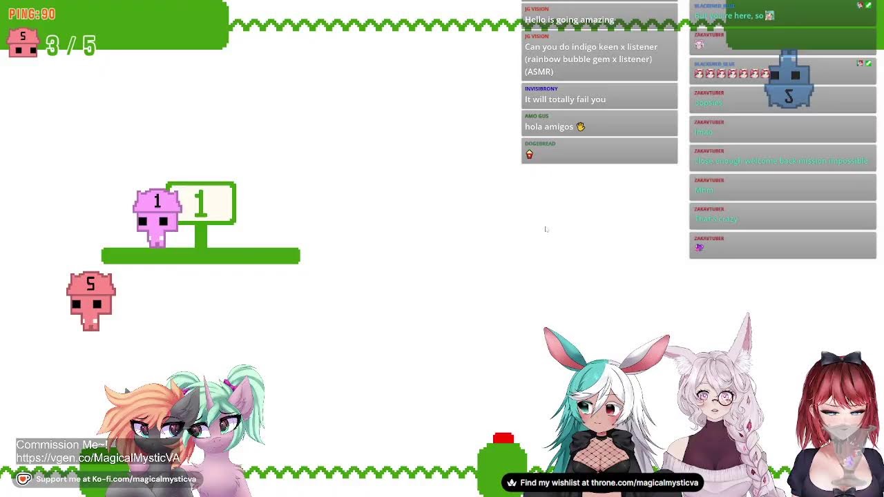 Hangout with a Cute Egirl Vtuber & Friends~! Ft. @maisecretvt @datelbunboi~!