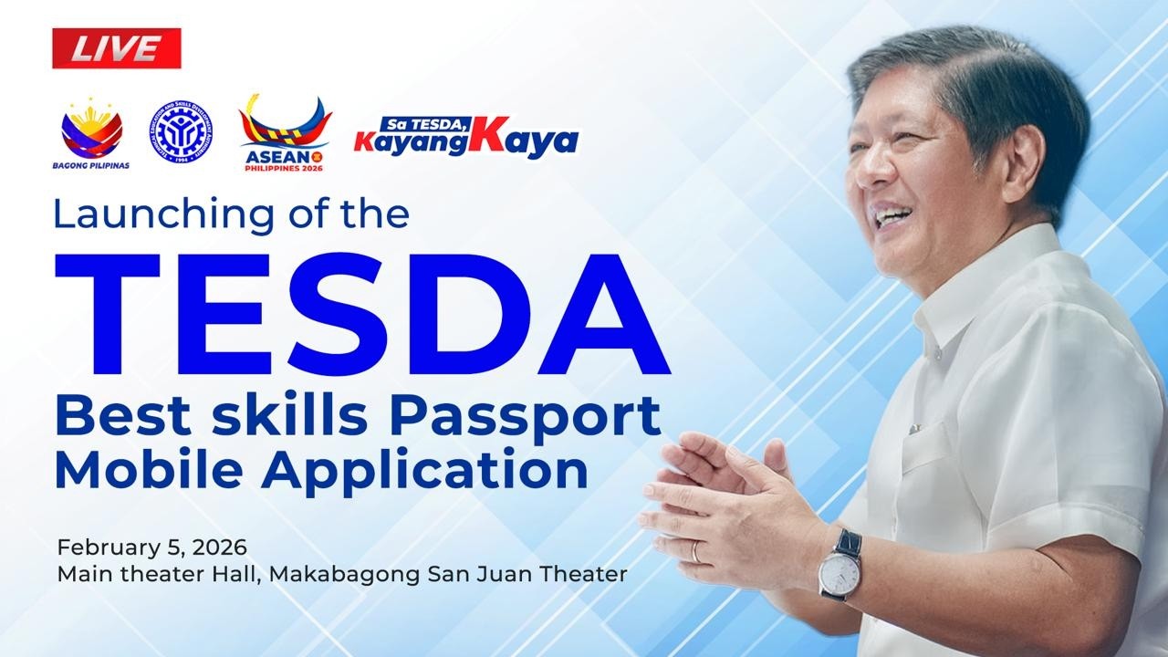 Launching of the TESDA Skills Passport Mobile Application
