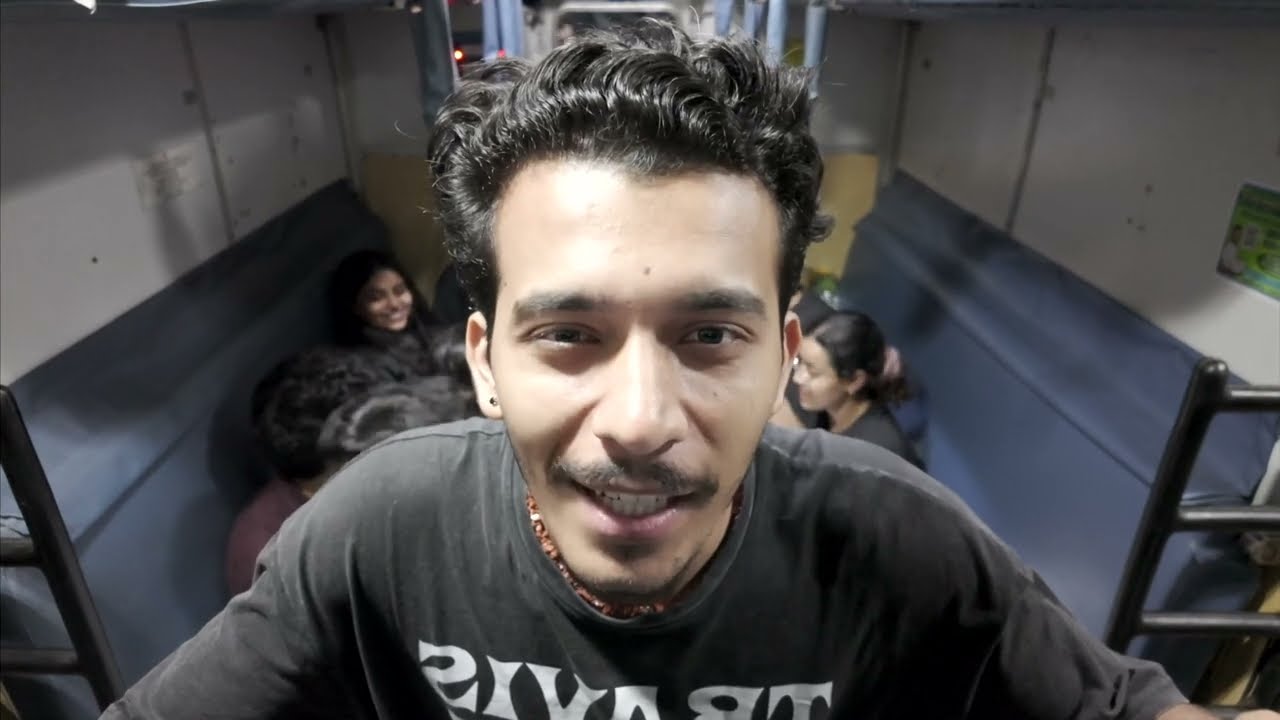 #009 We celebrated b'day inside a train
