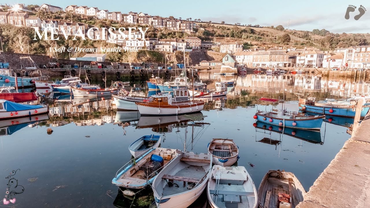 MEVAGISSEY | A Harbour Walk in Cornwall’s Most Beautiful Seaside Village (4K, No Talking)