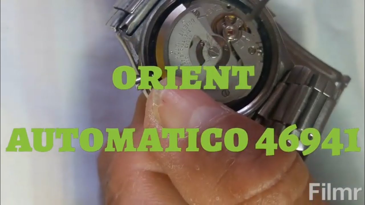 conserto de relógios - Revisão geral: orient automatico masculino-46941